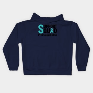 Support Squad PTSD Awareness Kids Hoodie